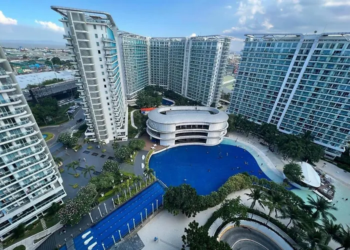 Apartahotel Fresh, Cozy & Aesthetic Unit With Stunning View Near Airport Manila